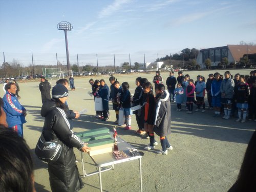 FCなめがわ杯(1~4位表彰式)