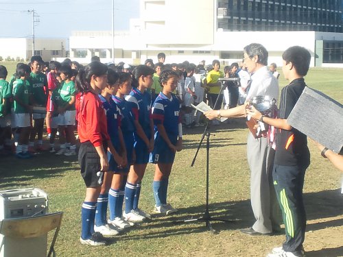 このチームになって初めての優勝カップ!