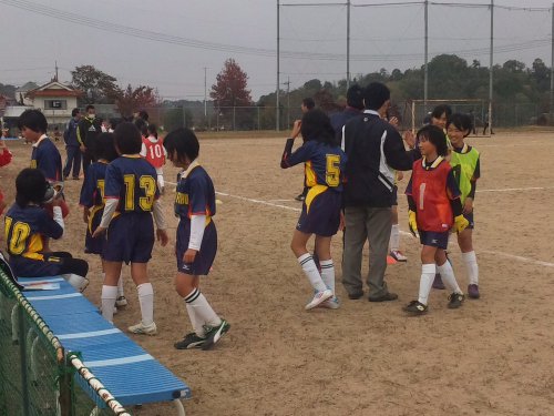 試合をがんばりました!(第20回広島県少女サッカー大会より)