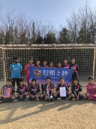 20220312　熊谷少女サッカーフェスティバル準優勝